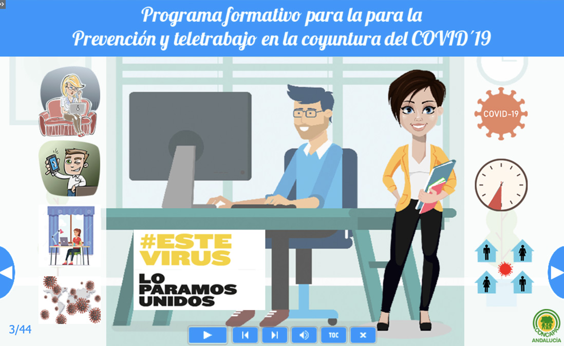 Curso de prevención frente a la COVID-19